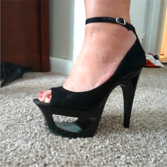 Jessica Simpson “Beckery” Platform Heel black size 9.5 - Picture 14 of 16